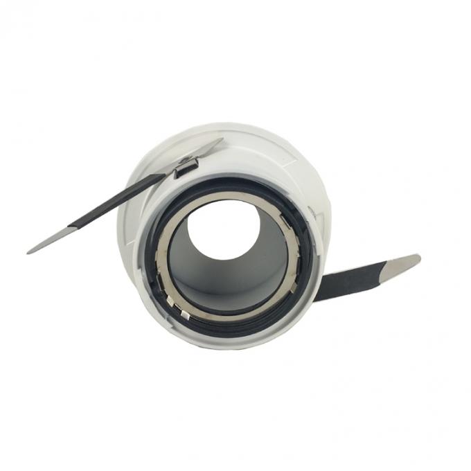 Cuerpo blanco/del negro de IP20 de Downlight de la lámpara del tenedor de aluminio de la aleación de la lámpara
