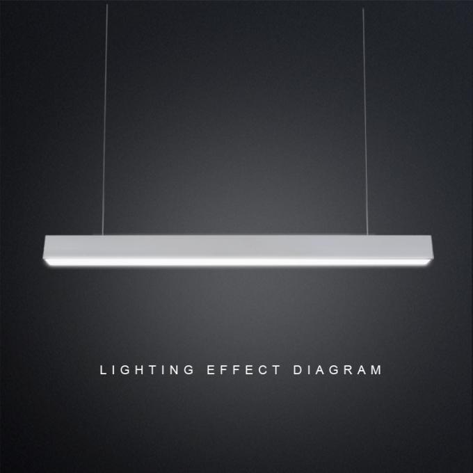 iluminación linear pendiente 36W, 0 de 1200m m los 4ft - iluminación linear de la suspensión de 10V Dimmable LED