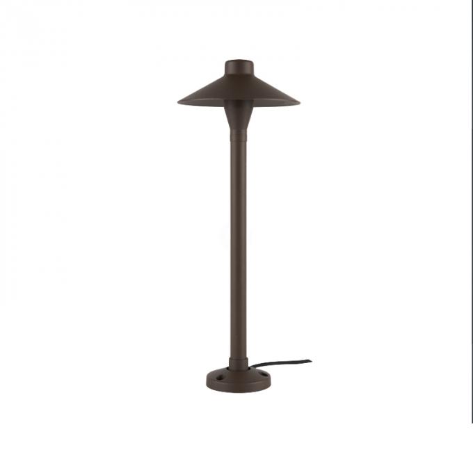 Cuerpo gris de la lámpara de la aleación de aluminio de la lámpara del césped de IP65 110-240V LED disponible