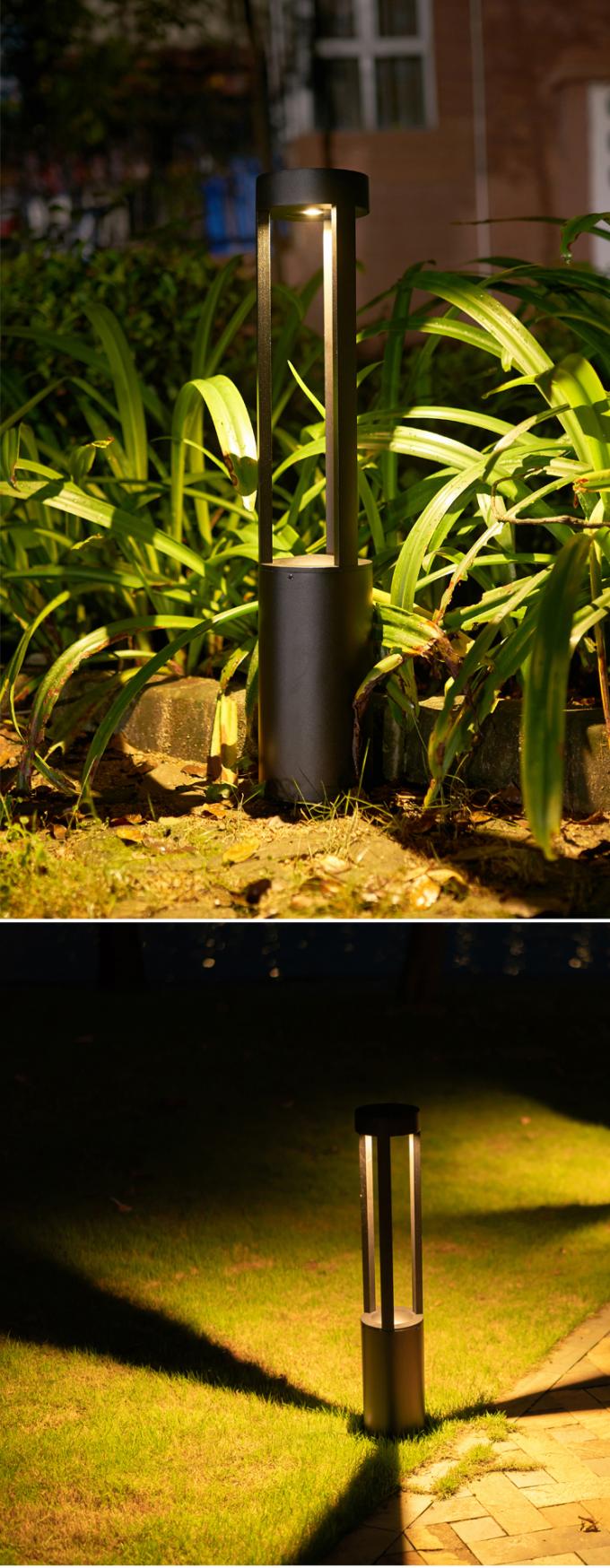 Lámpara del césped de la aleación de aluminio LED para el jardín al aire libre del césped que enciende 12W/24W