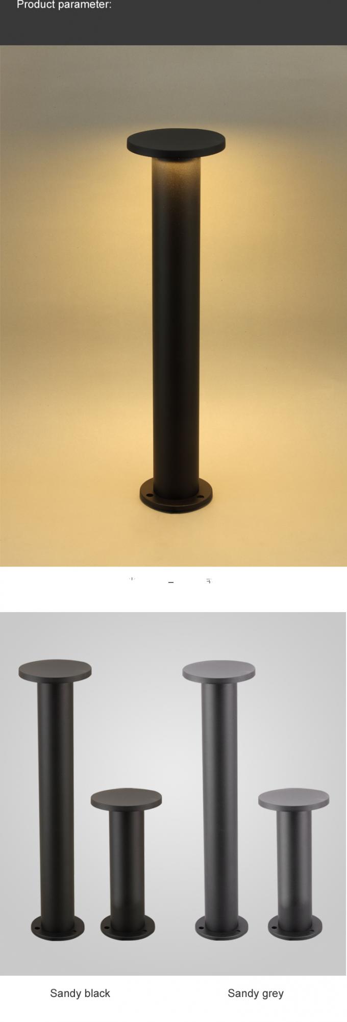 Luz al aire libre de aluminio del césped del material IP65 SMD2835 LED del paisaje moderno barato de Foshan y luz de poste
