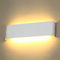 Decorativo negro o blanco arriba y abajo de la luz de la lámpara de pared del LED moderna proveedor