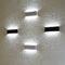 Decorativo negro o blanco arriba y abajo de la luz de la lámpara de pared del LED moderna proveedor