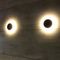 12W aplique al aire libre de la pared de la iluminación de la lámpara impermeable de la ronda LED montado proveedor